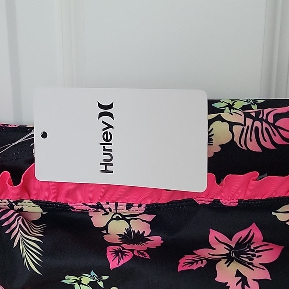 Girls 2 Piece Hurley Tankini Tropical Size S 6/6X NWT - Picture 4 of 6